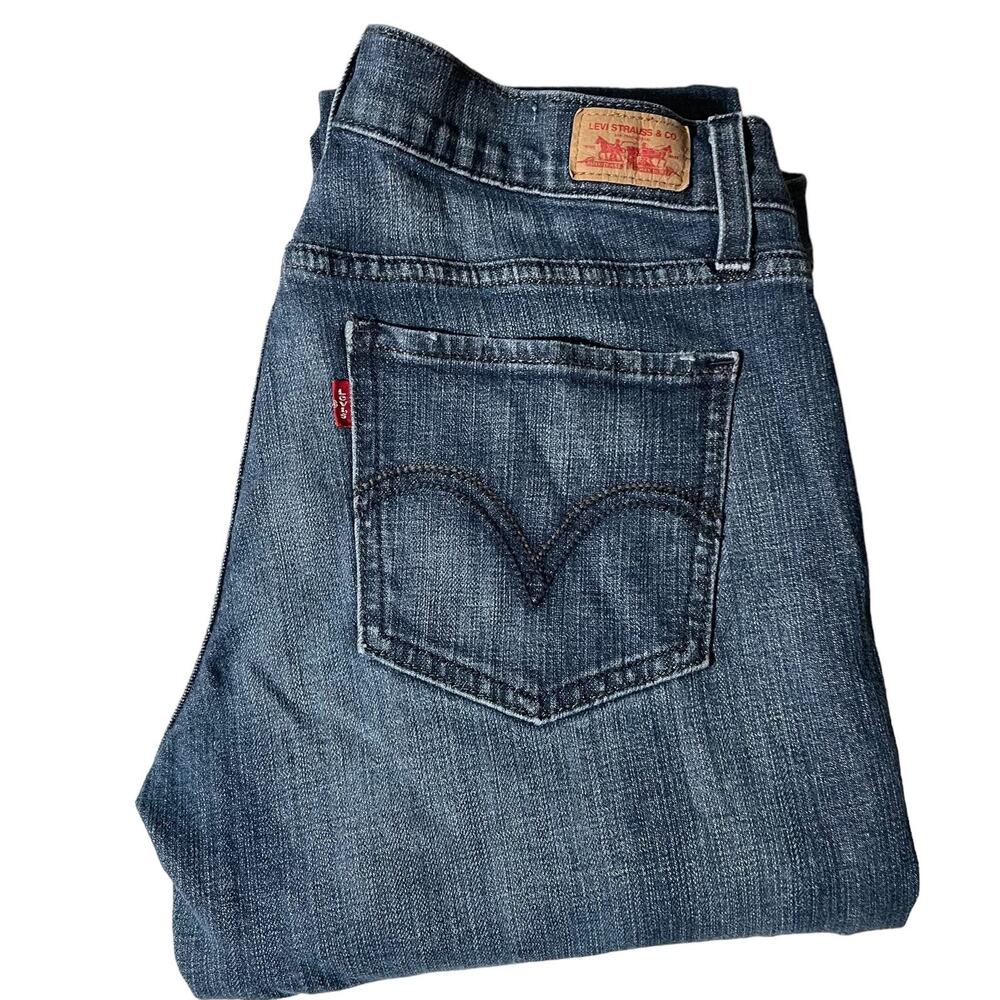 Levi's Denim Jeans Size 11 L/C Women's Low Rise‎ Slim Fit Tapered Daily Casual